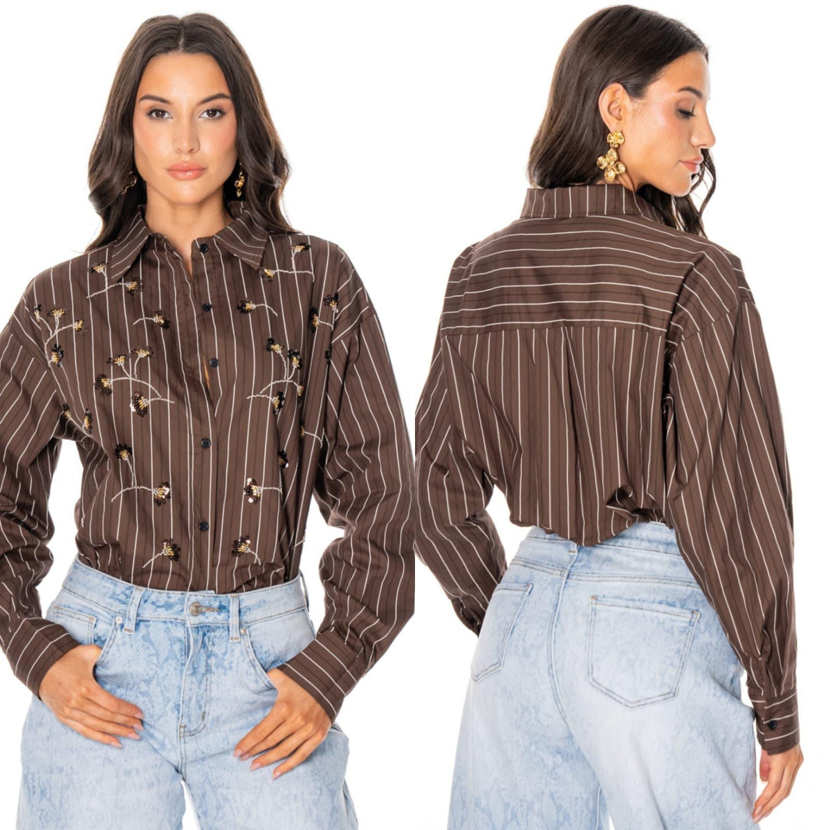 CAMISA MARRÓN