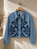 CAMiSA JEAN CON AZUL