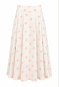 POLKA DOT MIDI SKIRT