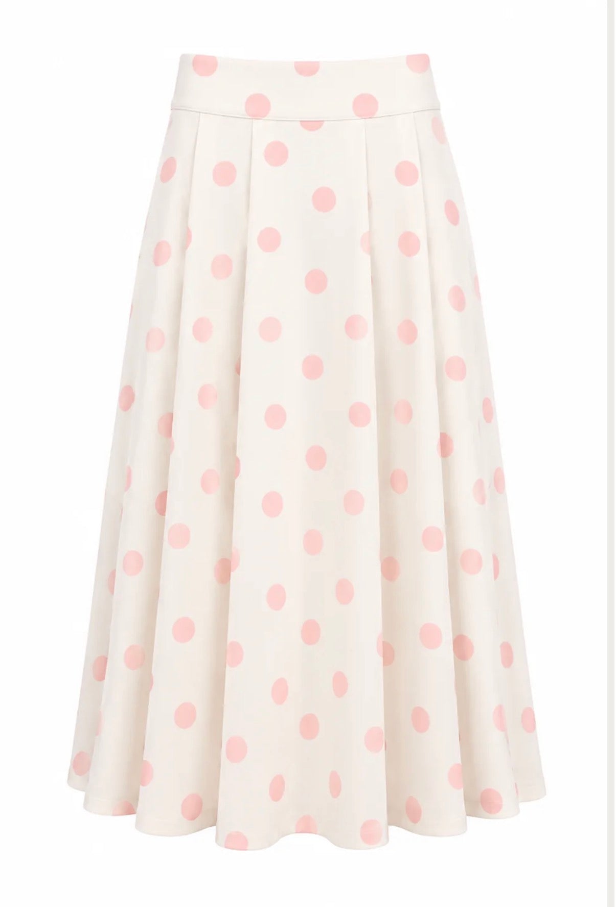 POLKA DOT MIDI SKIRT