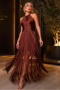 VESTIDO FLECOS