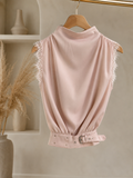 CAMISA SEDA ROSA