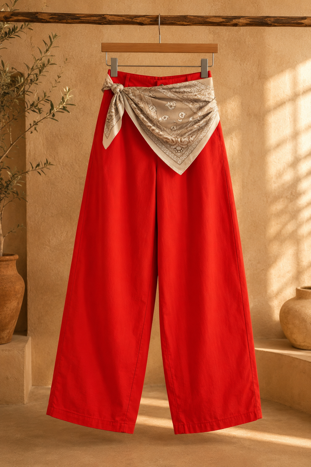 PANTALÓN CON PAÑUELO