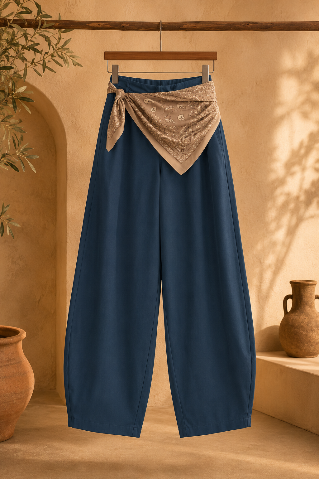 PANTALÓN CON PAÑUELO